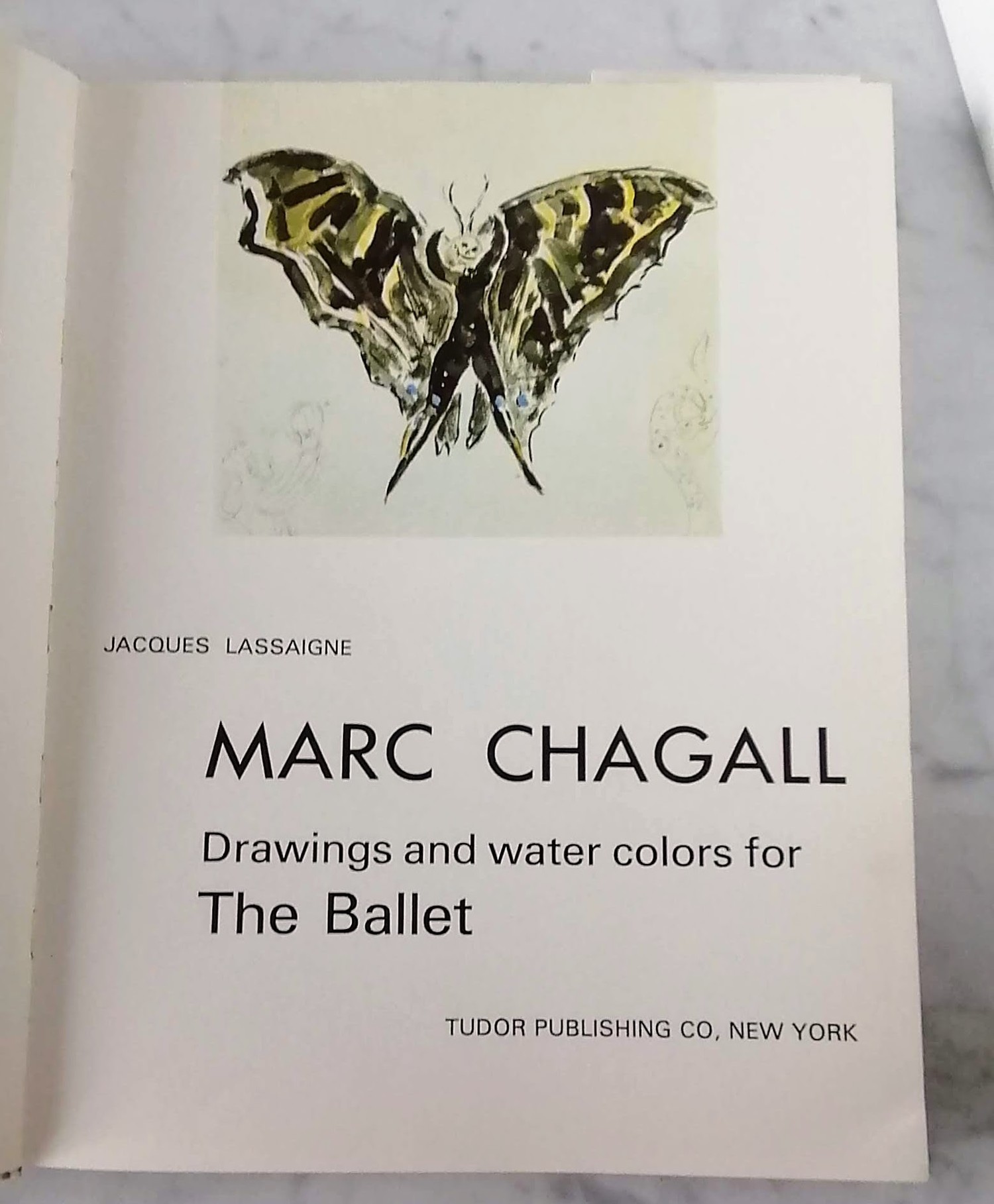 Marc Chagall, Lassaigne, Jacques; Drawings and watercolours for The Ballet, 68 reproductions in full - Image 2 of 6