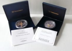 A Westminster 2005 5oz silver Commemorative 70th Anniversary of the Spitfire, 105/950 and 5oz silver