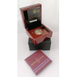 A Royal Mint gold proof full-sovereign, 2015, no. 5660, cased with original packaging