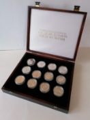 The Official Coin Collection in Honour of H.M. Queen Elizabeth The Queen Mother, twenty-four