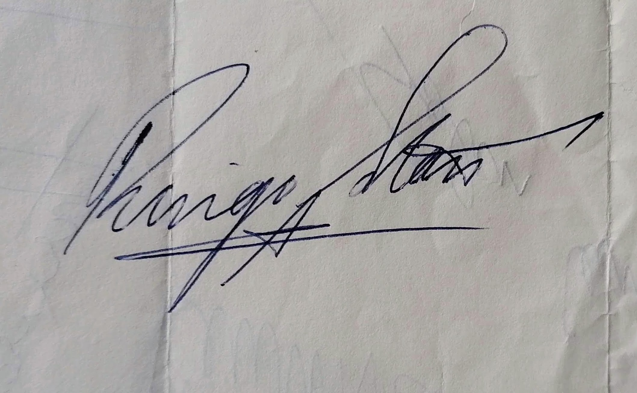 THE BEATLES: original autographs from the Fab Four (three one side, Ringo Starr verso) obtained by - Image 4 of 11