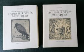 Luc Monod, MANUEL DE L'AMATEUR DE LIVRES ILLUSTRES MODERNES 1875-1975, A-K, L-Z, published by Ides &