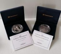 A Westminster 2006 Year of the Three Kings 70th Anniversary 5oz silver proof coin, no. 027/950 and a