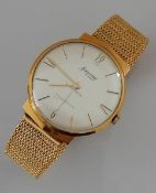 A vintage Accurist Antimagnetic 228 wristwatch with champagne dial, 30mm, baton markers,