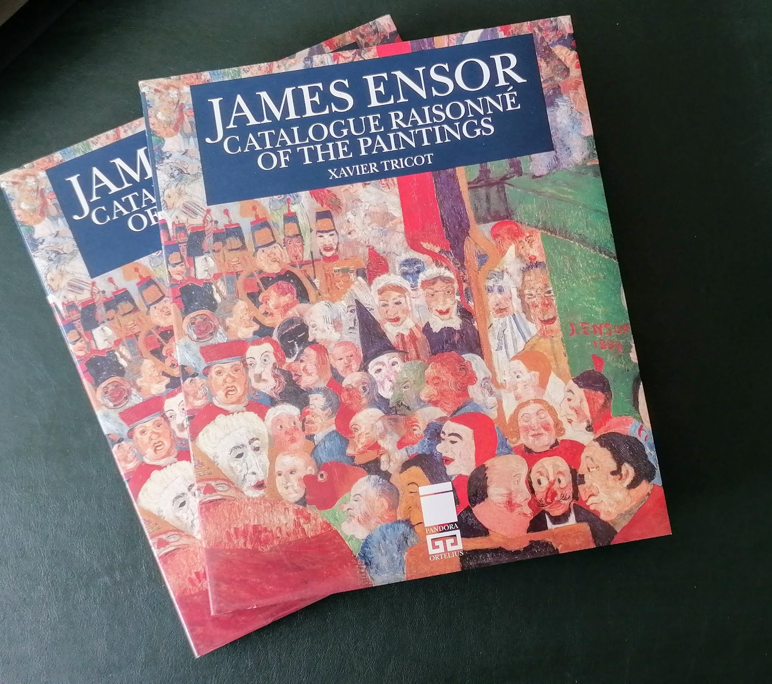 Xavier Tricot, James Ensor, Catalogue Raisonné of the Paintings, Pandora/Ortelius, Antwerp, 1992,