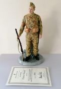 A Royal Doulton Classics Figure, Home Guard HN 4494, with certificate and original box, without