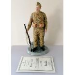 A Royal Doulton Classics Figure, Home Guard HN 4494, with certificate and original box, without