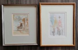 Roland Batchelor RWS (1889-1990) RICHMOND BRIDGE, watercolour