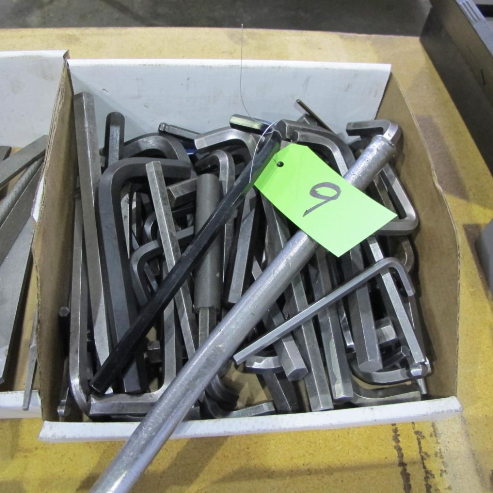 LOT OF 9 BOXES OF HAND TOOLS INCL ALLEN KEYS, FILES, HAMMERS/MALLETS, CUTTERS, CRESCENT WRENCHES DRI - Image 2 of 10