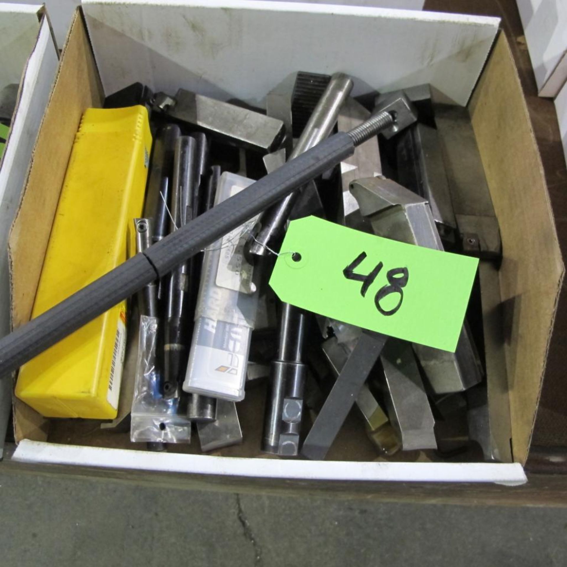 LOT OF 3 BOXES OF CARBIDE CUTTER BARS, HEADS, TOOL HOLDERS AND CUTTING BITS - Image 5 of 5