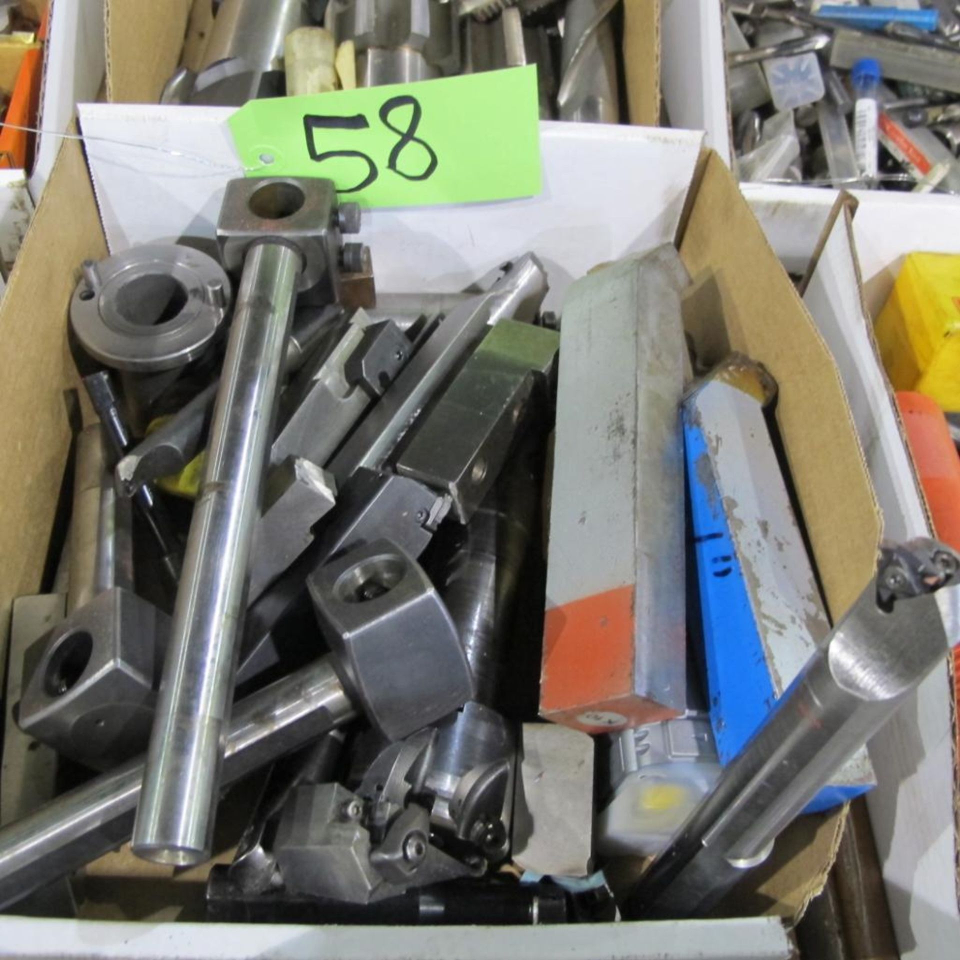 1 BOX OF CARBIDE CUTTER BIT BARS AND HOLDERS