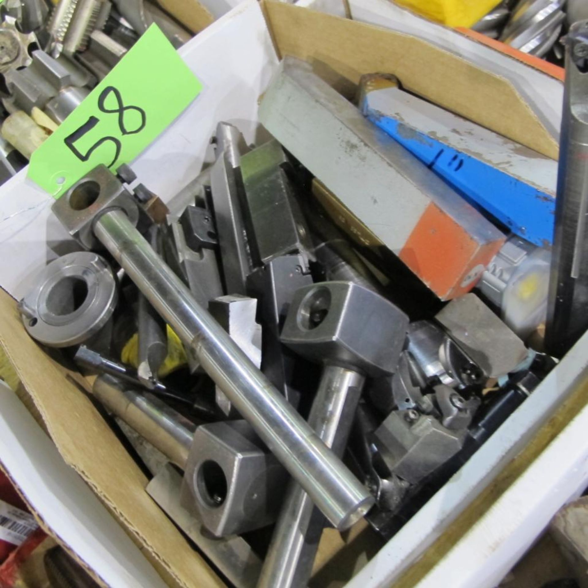 1 BOX OF CARBIDE CUTTER BIT BARS AND HOLDERS - Image 2 of 2