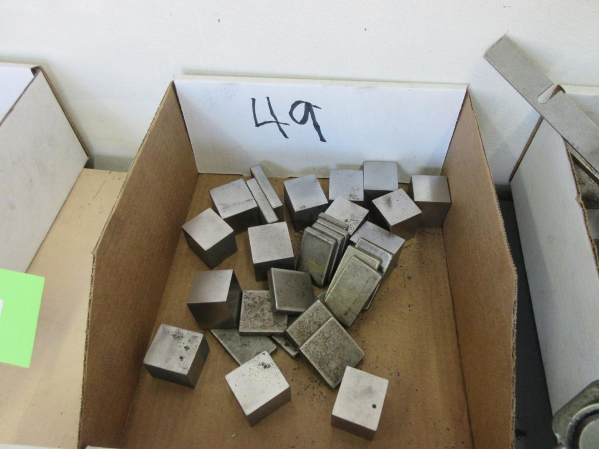 8 BOXES ASSOERTED PRECISION BLOCKS MAGNETIC BASES, CLAMPS ETC - Image 7 of 8