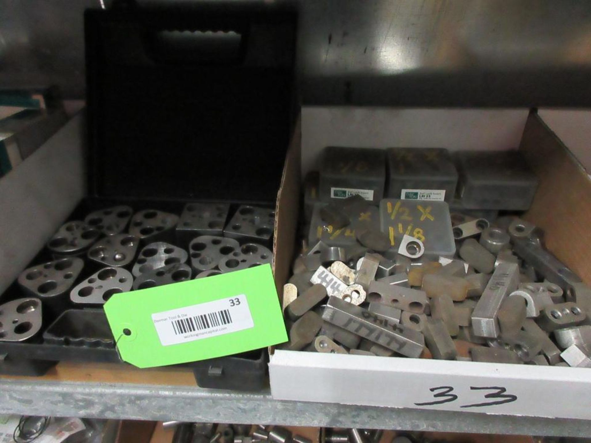 13 BOXES ASSORTED BALL LOCK INSERTS, DIE HARDWARE - Image 3 of 8