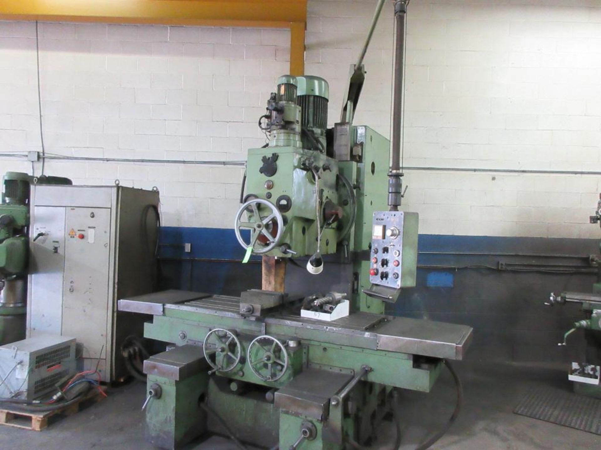 STANKO HD MILL MODEL 6560, 64”X25” TABLE, 50 TAPER, TILTING HEAD, 10-2200 RPM, 1978, SN 428 (NOT - Image 3 of 9