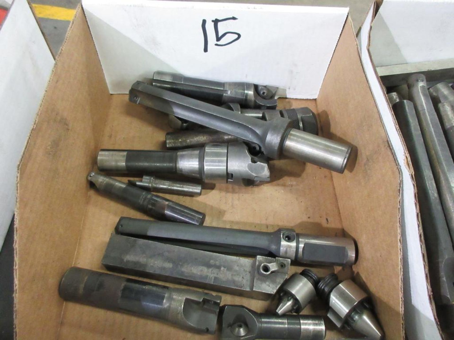 6 BOXES TOOLING HEADS, COLLETS, CARBIDE CUTTERS - Image 3 of 6