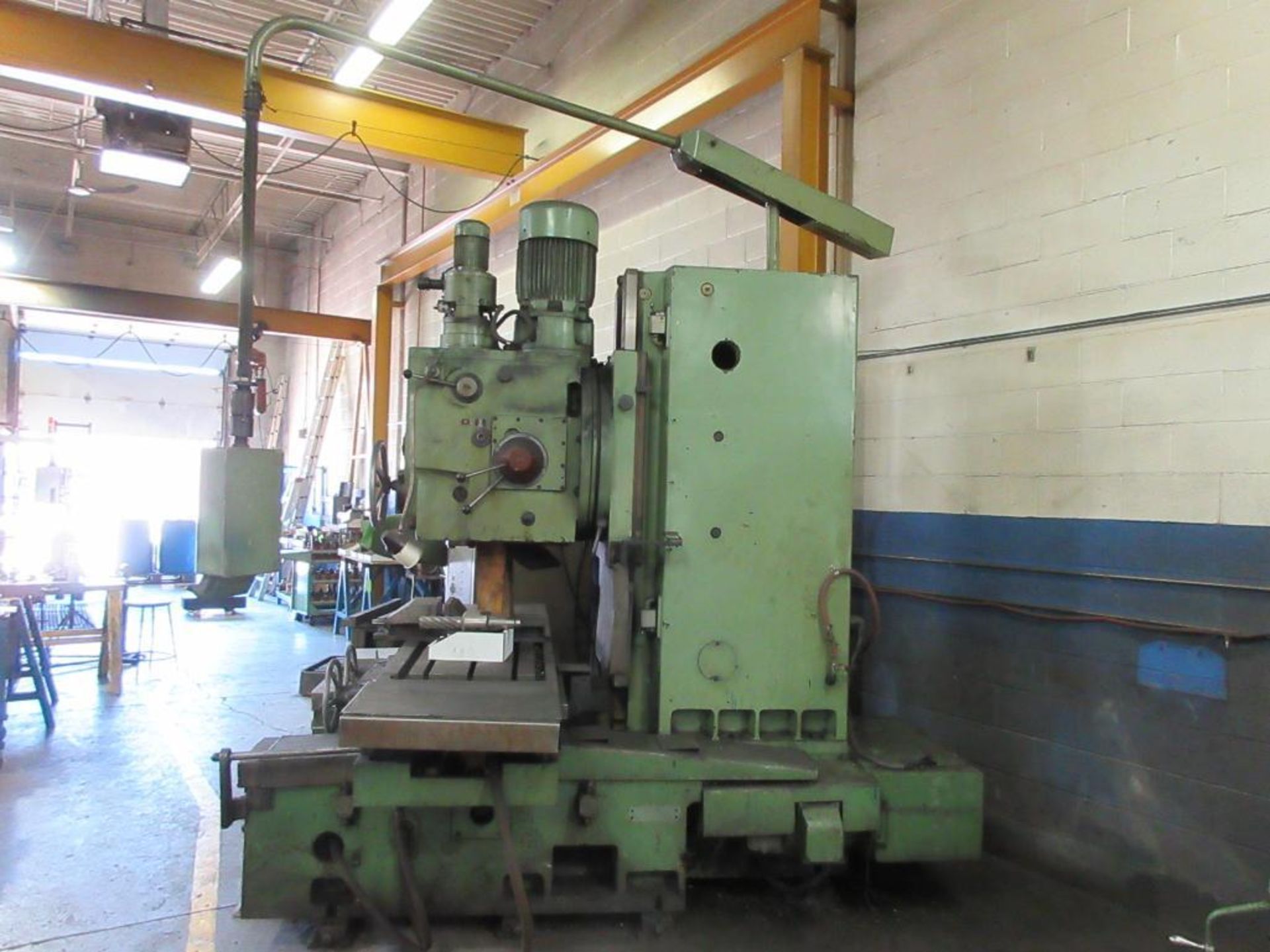 STANKO HD MILL MODEL 6560, 64”X25” TABLE, 50 TAPER, TILTING HEAD, 10-2200 RPM, 1978, SN 428 (NOT - Image 9 of 9