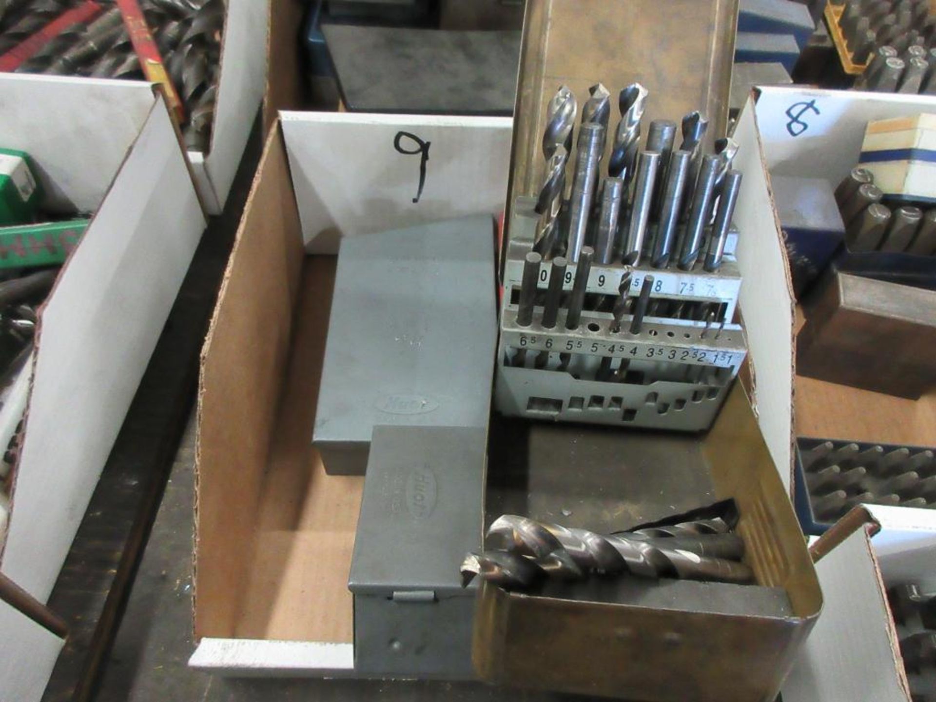 2 BOXES DRILL BITS AND RACK CENTER PUNCHES - Image 3 of 4