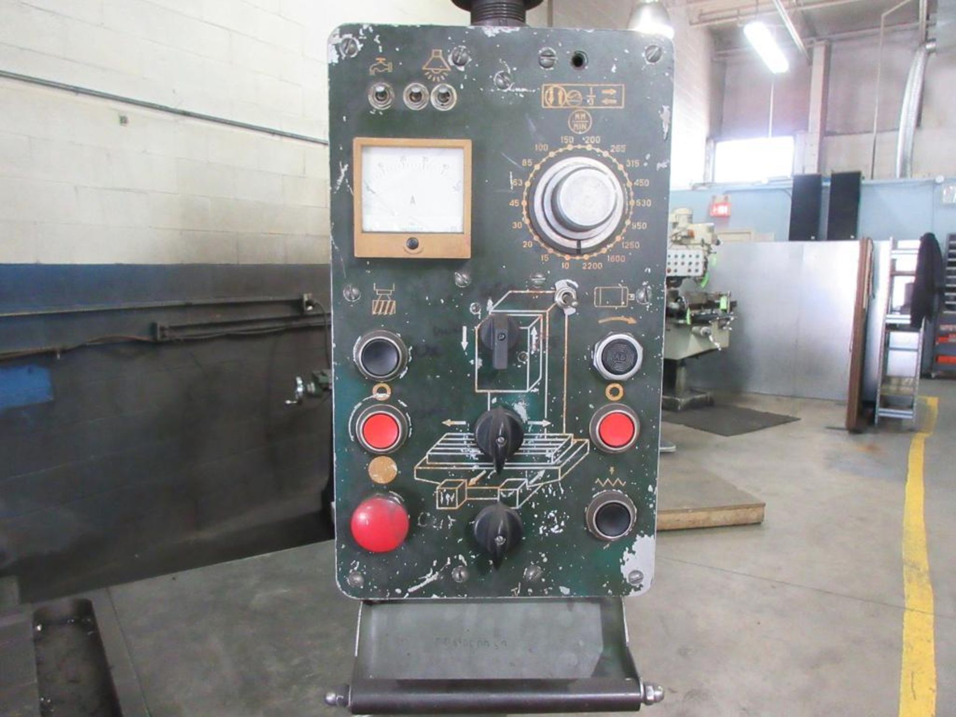 STANKO HD MILL MODEL 6560, 64”X25” TABLE, 50 TAPER, TILTING HEAD, 10-2200 RPM, 1978, SN 428 (NOT - Image 4 of 9