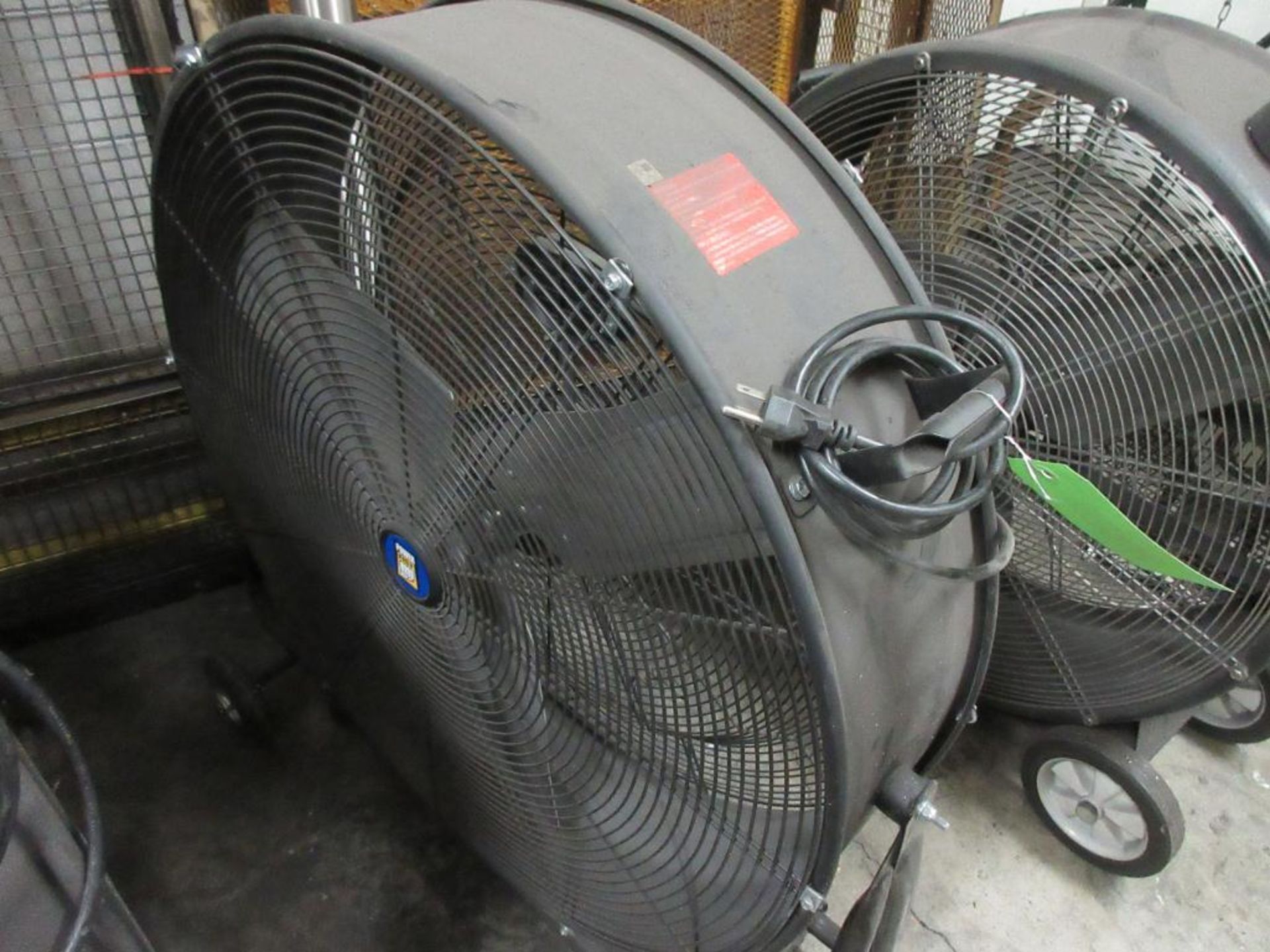 2 POWER FIST FANS, 32", 30" & 18" SQUARE FAN - Image 2 of 4