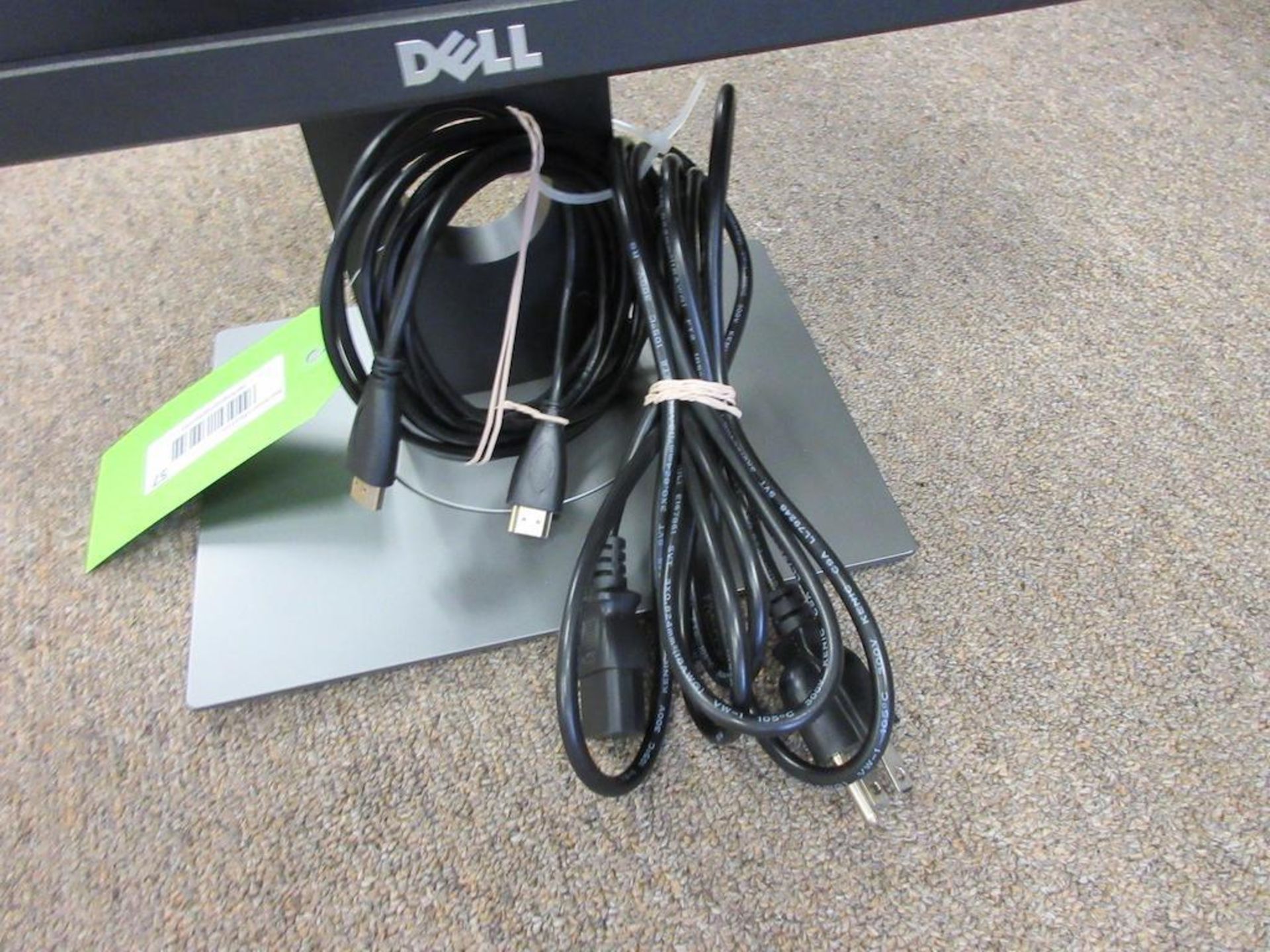 DELL MONITOR 24", MODEL P2417H, POWER CORD, HDMI CABLE - Image 2 of 2