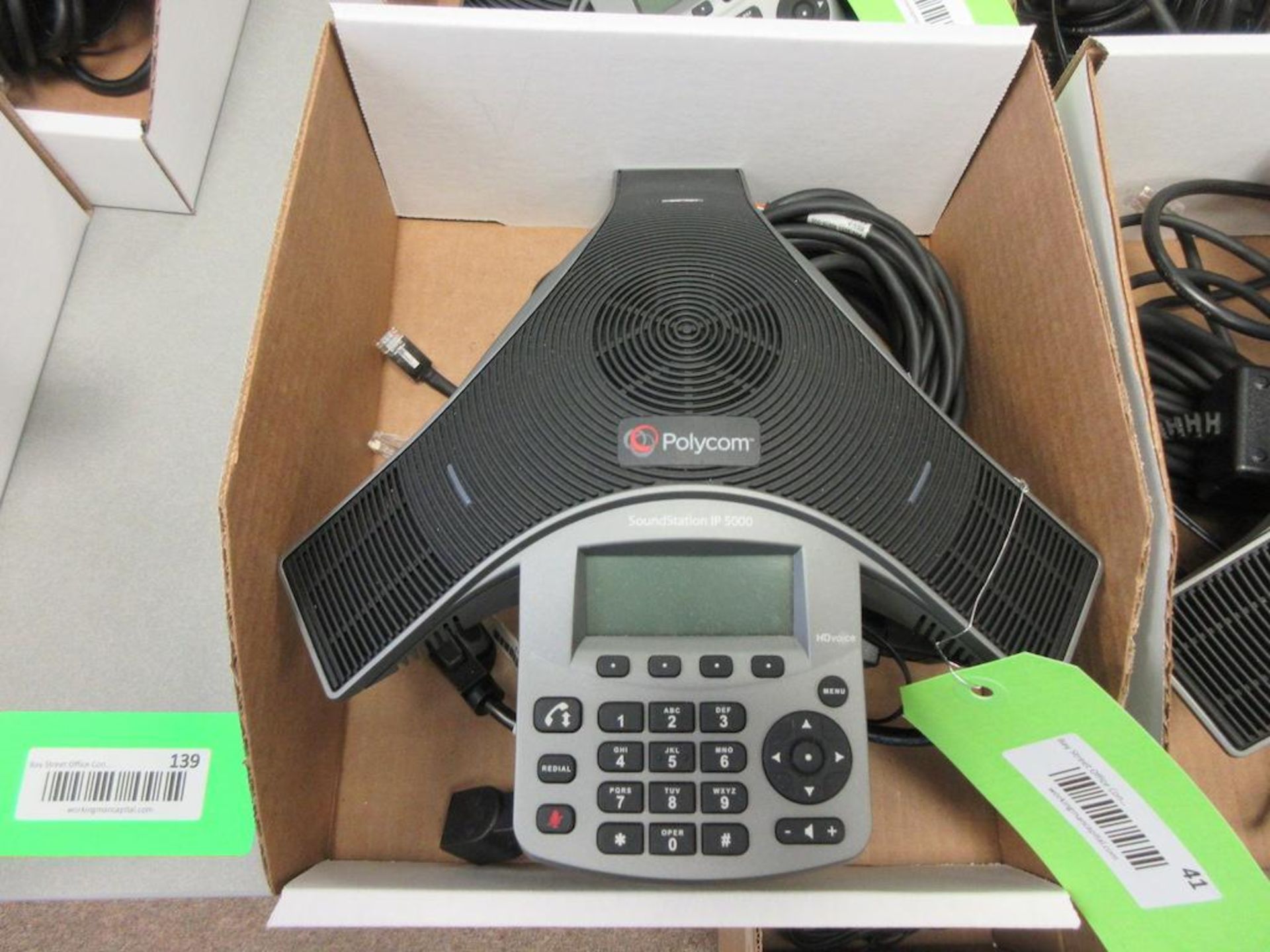 POLYCOM SOUNDSTATION IP 5000 CONFERENCE UNIT, SN 64167F1289AE