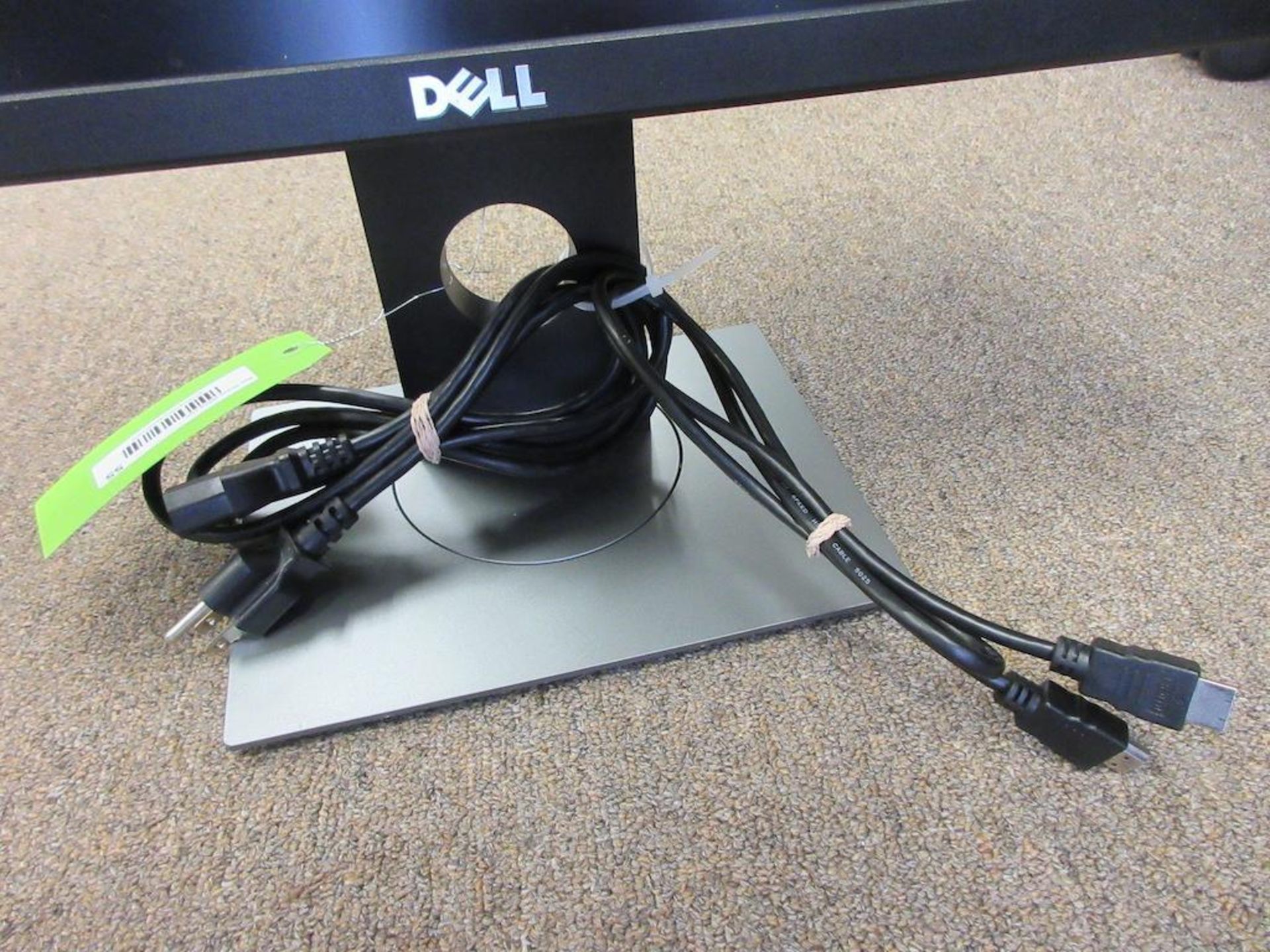 DELL MONITOR 24", MODEL P2417H, POWER CORD, HDMI CABLE - Image 2 of 2