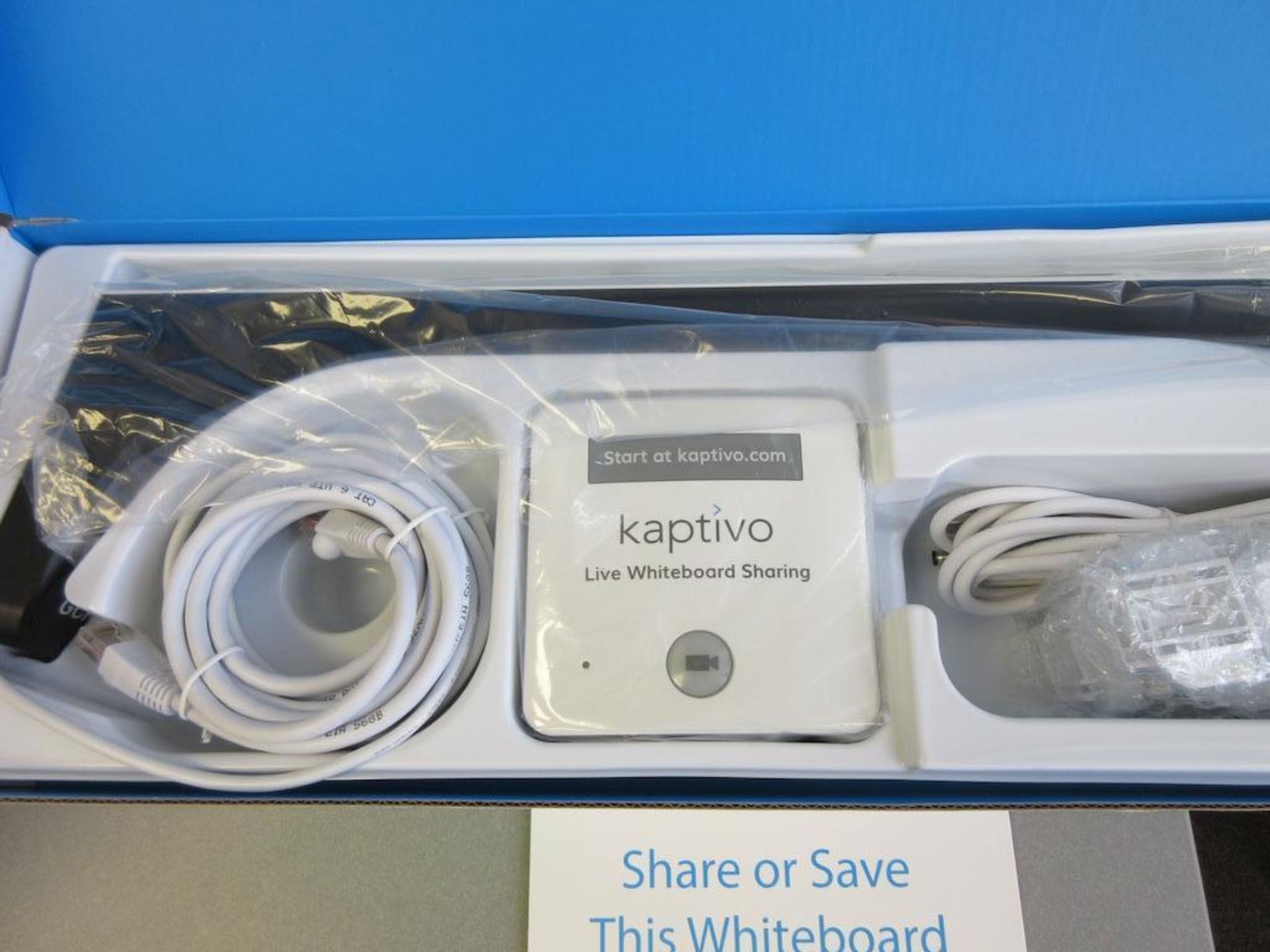 KAPTIVO WHITEBOARD CAMERA SYSTEM, MODEL KW100, SN KE1850DG01427 (NEW IN BOX) - Image 2 of 2