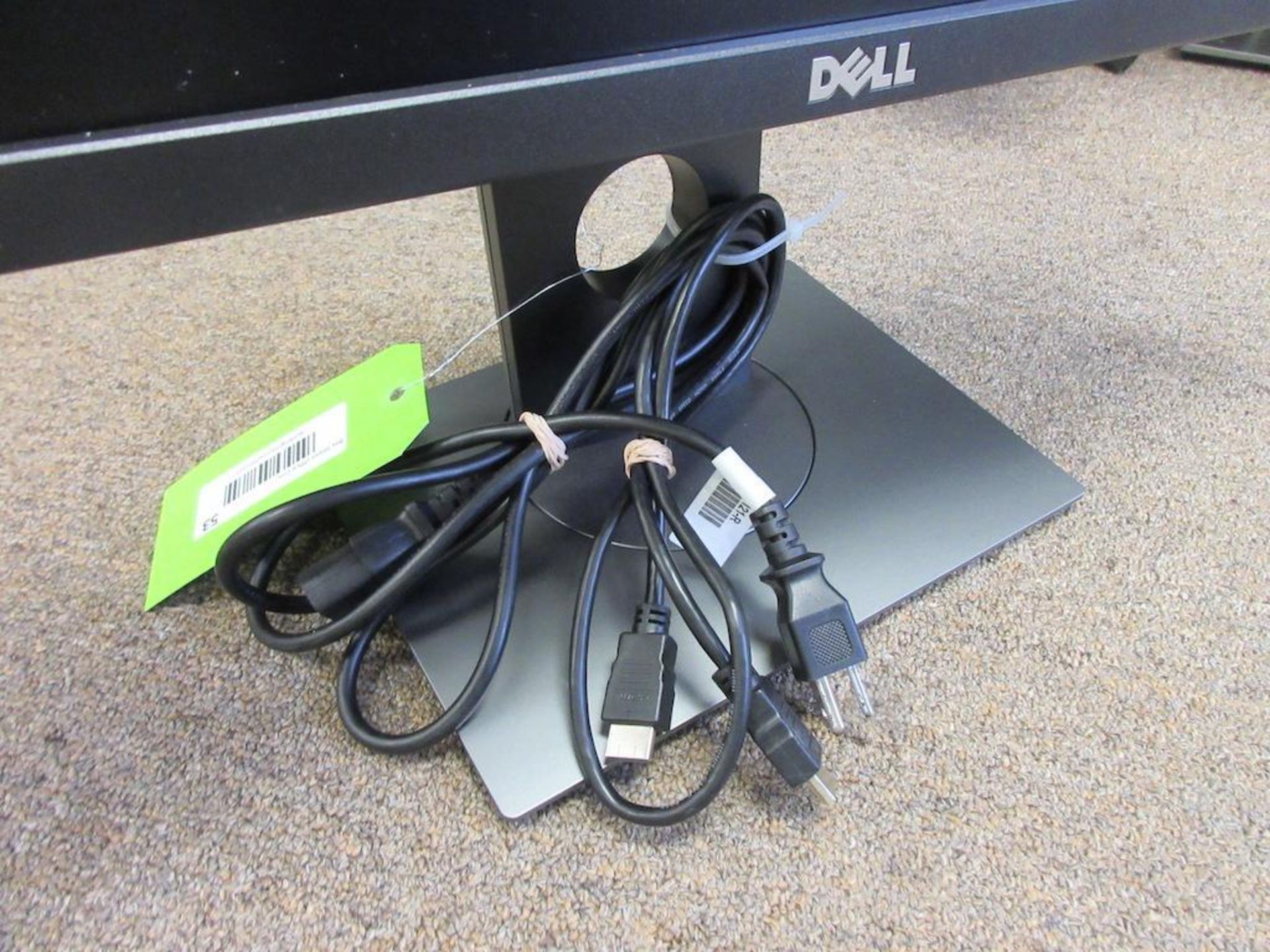 DELL MONITOR 24", MODEL P2417H, POWER CORD, HDMI CABLE - Image 2 of 2