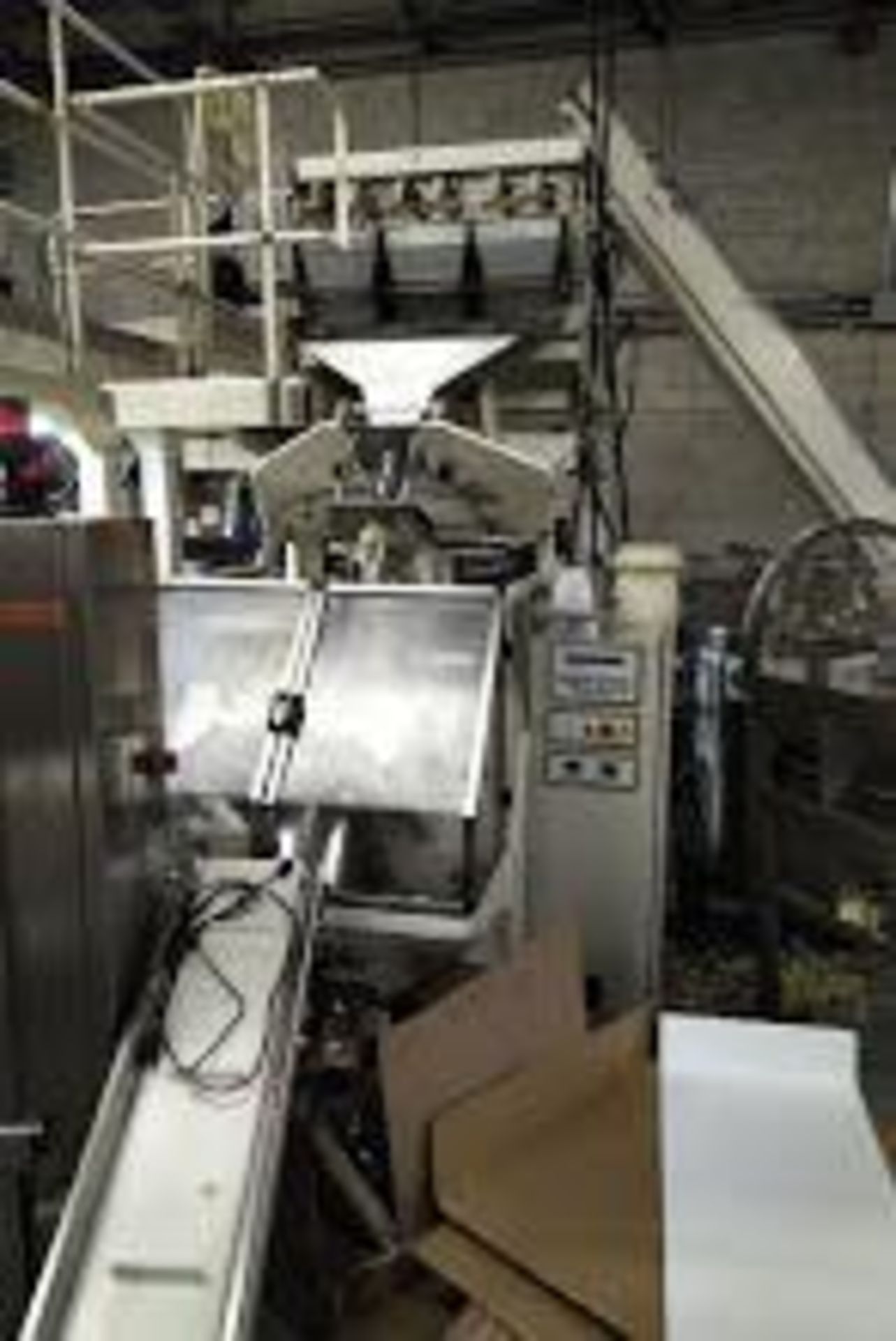 Martini Bagger, includes: in-feed and out-feed converyor scales, mezzanine, multiple formers, three - Image 2 of 10