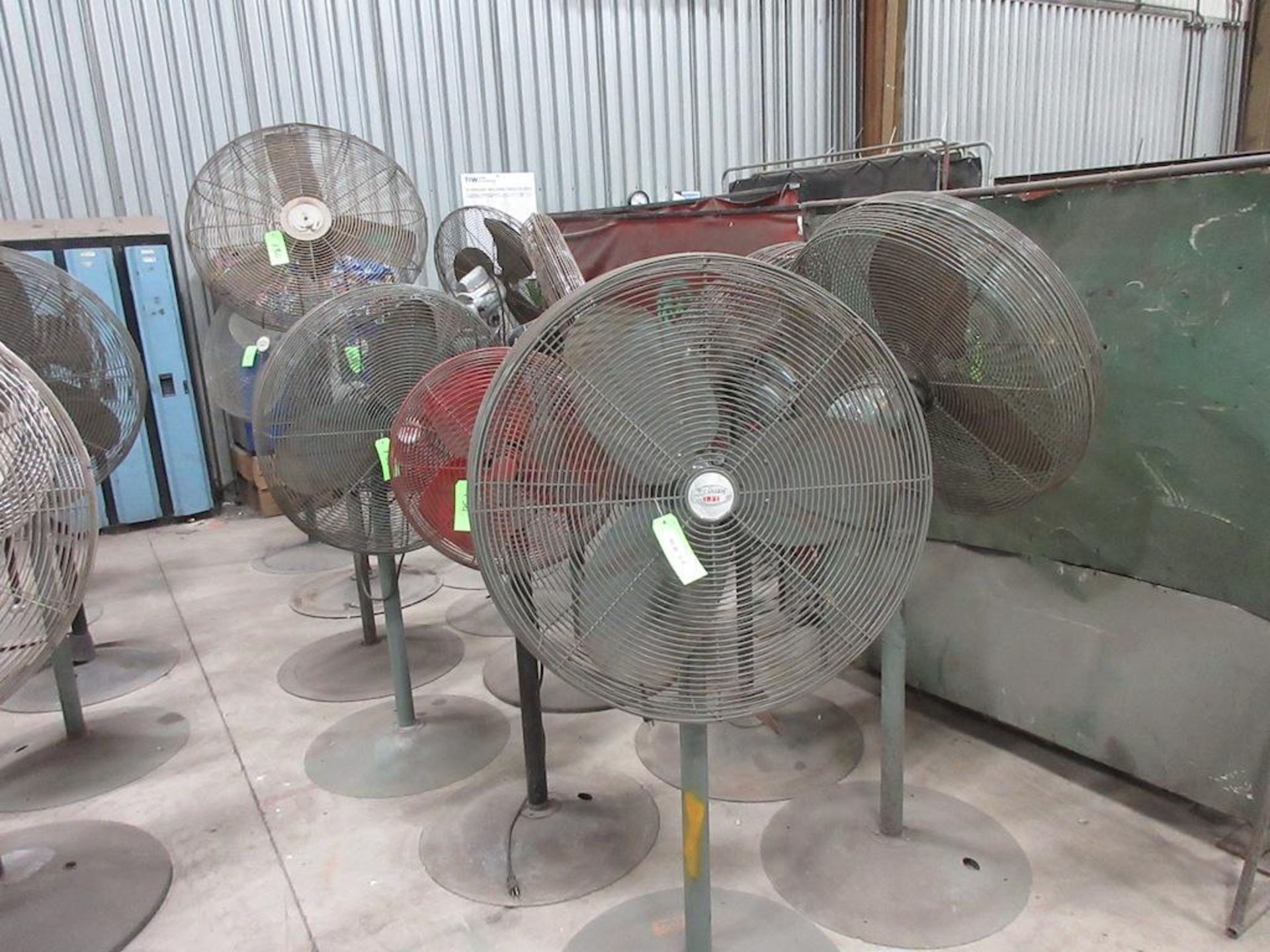 (12) ASSORTED STAND UP FANS