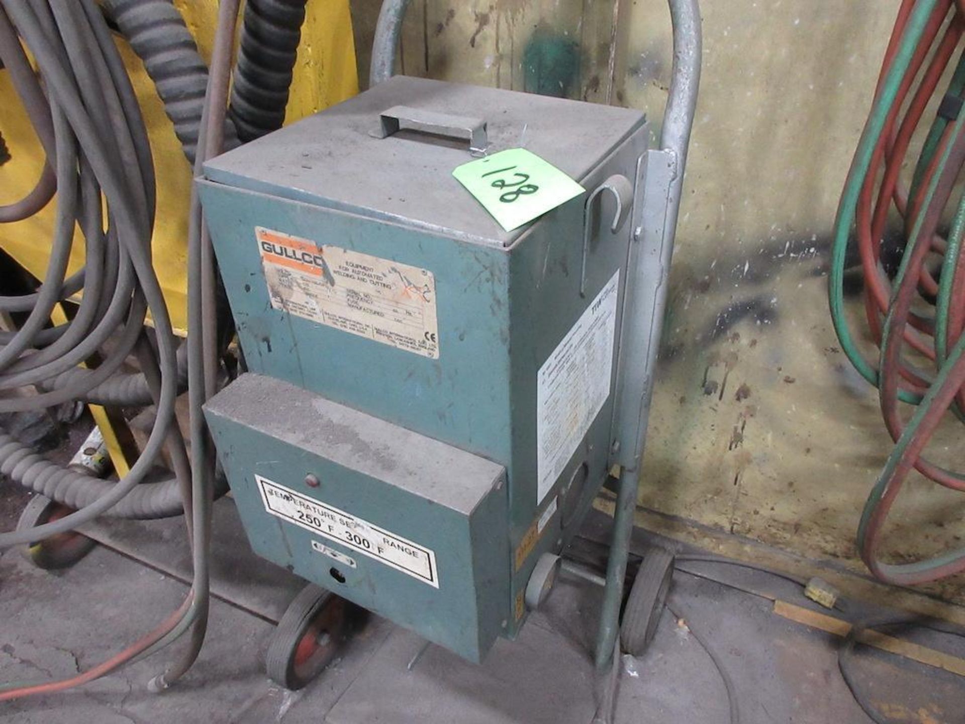 (2) GULLCO ELECTRODE STABILIZING OVEN FLUX HOLDING OVENS, YELLOW VACUUM UNIT - Image 4 of 6