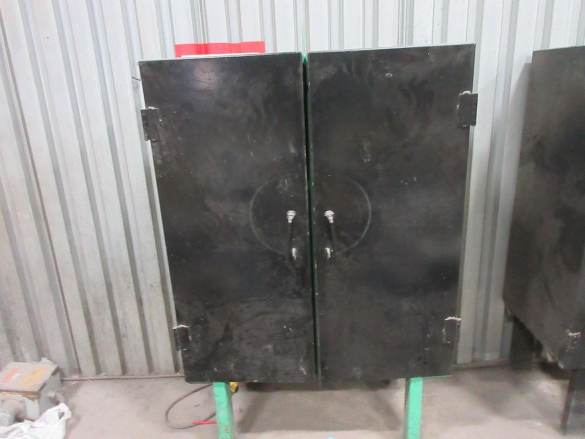 APPROX. (25) ASSORTED STEEL CABINETS WITH DOORS FACING BAY C - Image 3 of 25