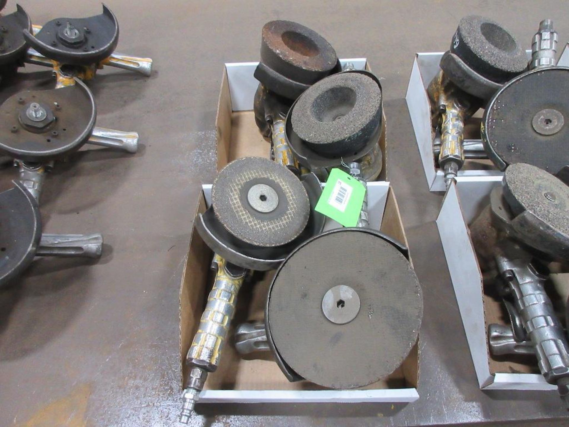 (4) HEAVY DUTY PNEUMATIC GRINDERS