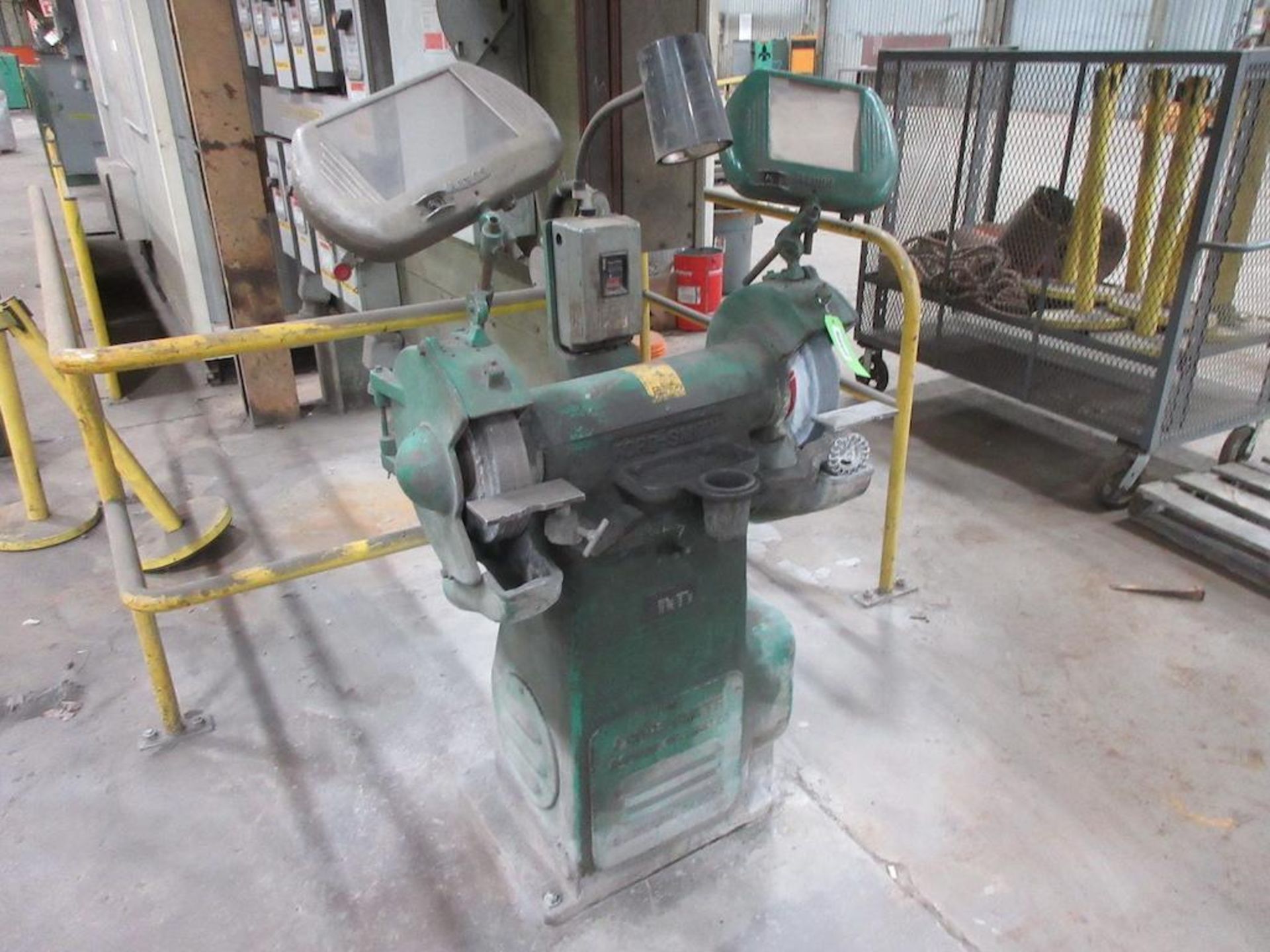 FORD SMITH DOUBLE SIDED PEDESTAL GRINDER