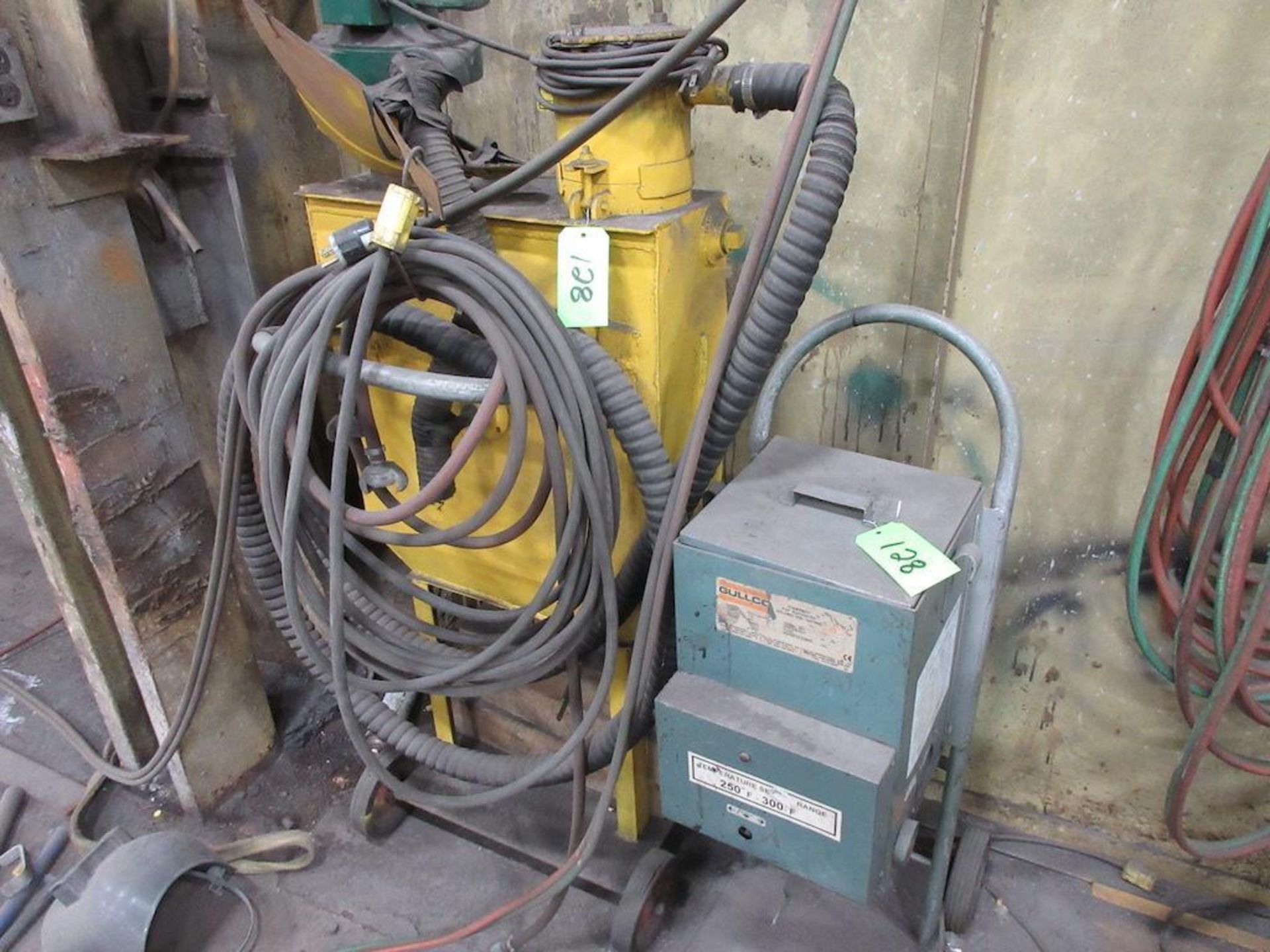 (2) GULLCO ELECTRODE STABILIZING OVEN FLUX HOLDING OVENS, YELLOW VACUUM UNIT - Image 3 of 6