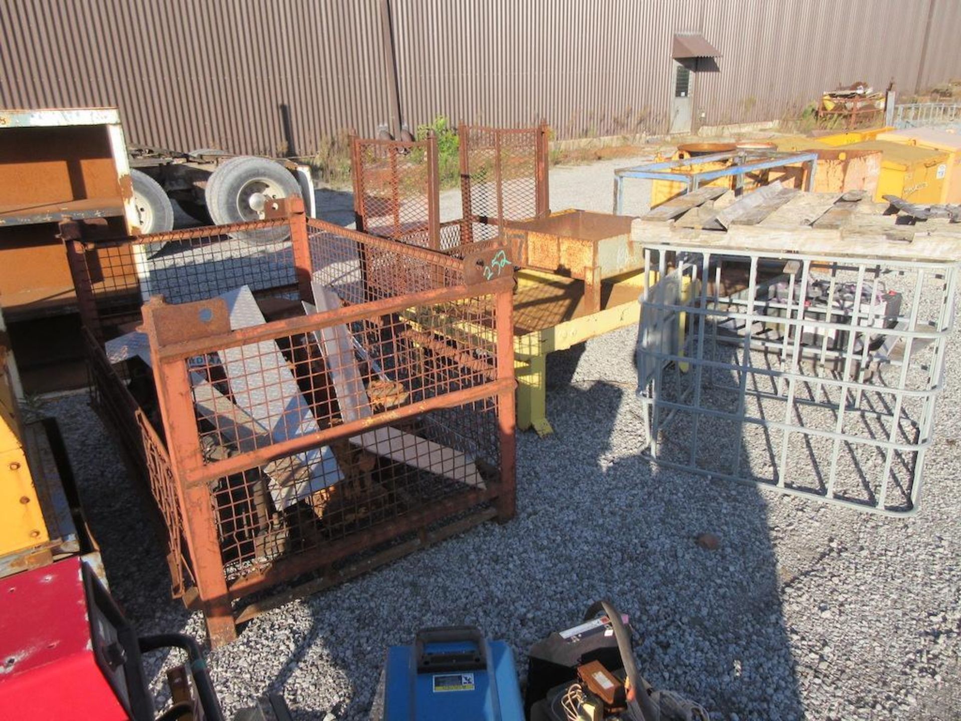 LOT OUTSIDE OF ASSORTED: (6) PORTABLE GENERATORS AND COMPRESSORS, LINCOLN ELECTRIC WELDER PARTS, STE - Image 6 of 11