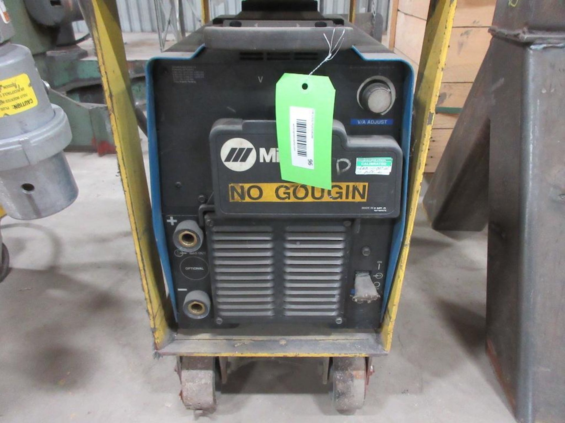 MILLER XMT 350 VS DC INVERTER ARC WELDER W AUTO LINE, W CART - Image 2 of 2