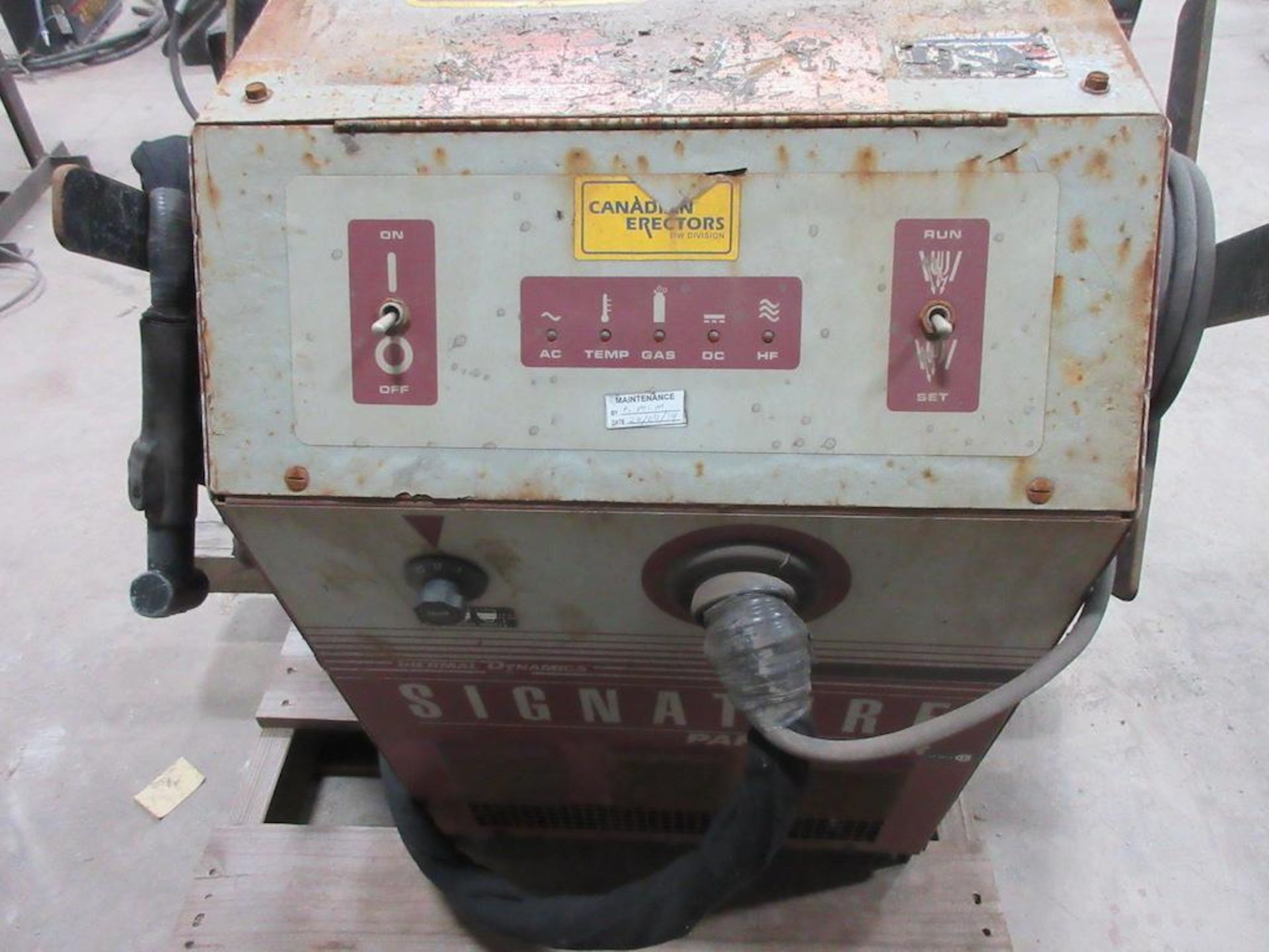 THERMAL DYNAMICS SIGNATURE PAK 1250 XR WELDER - Image 2 of 2