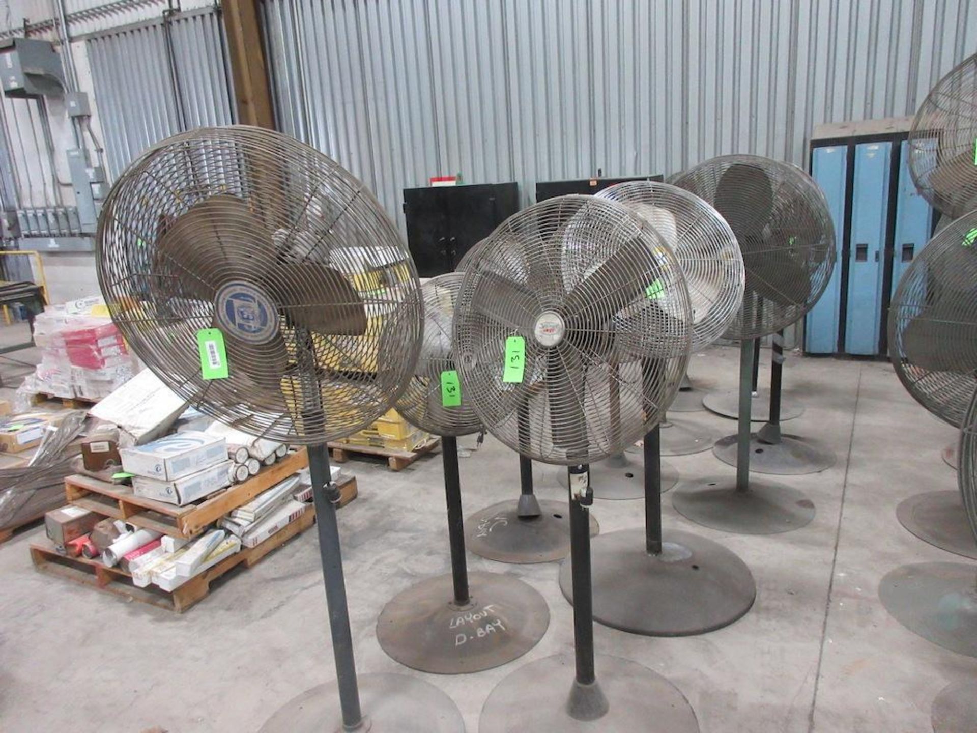 (11) ASSORTED STAND UP FANS