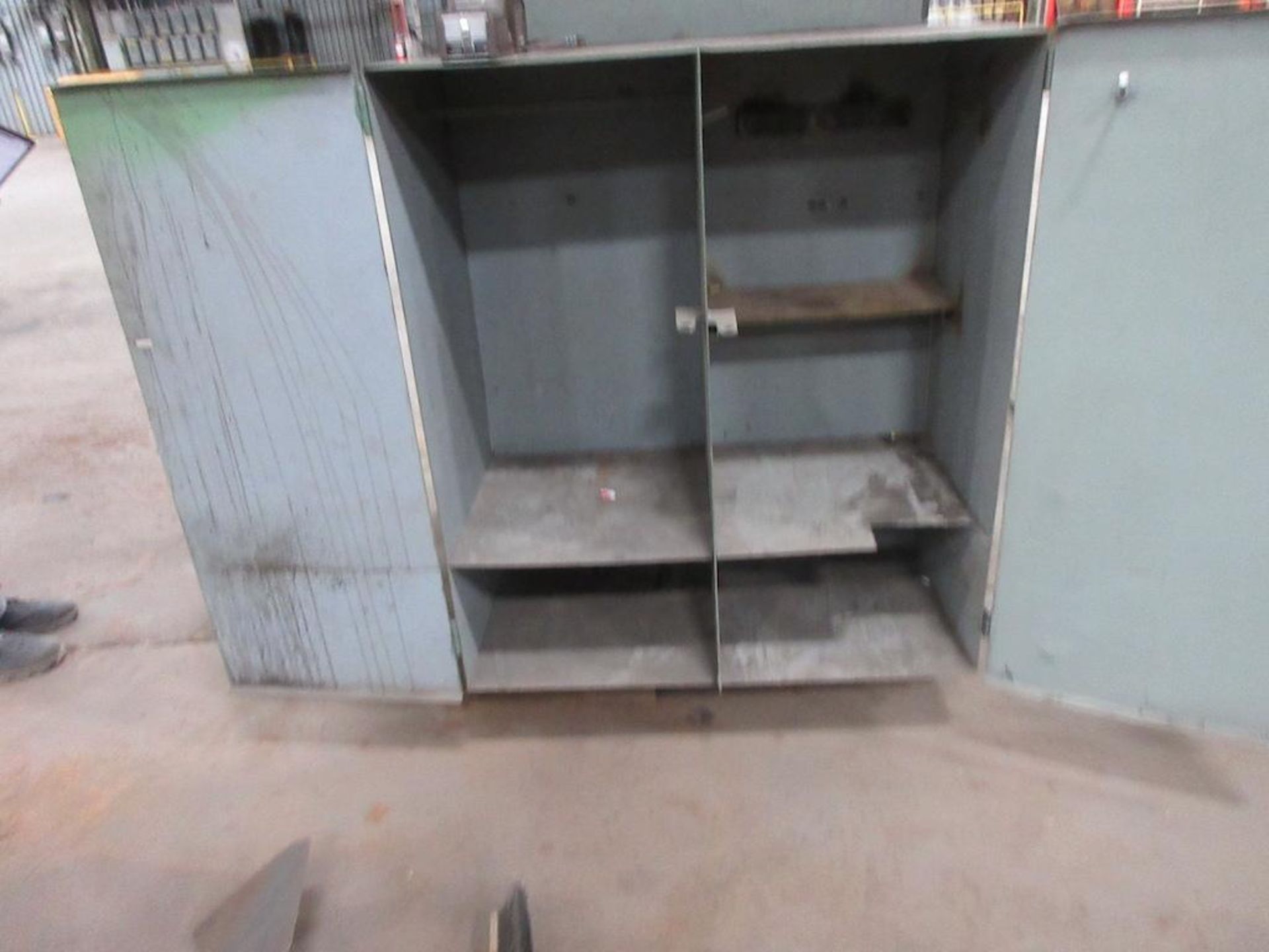 APPROX. (25) ASSORTED STEEL CABINETS WITH DOORS FACING BAY C - Image 18 of 25