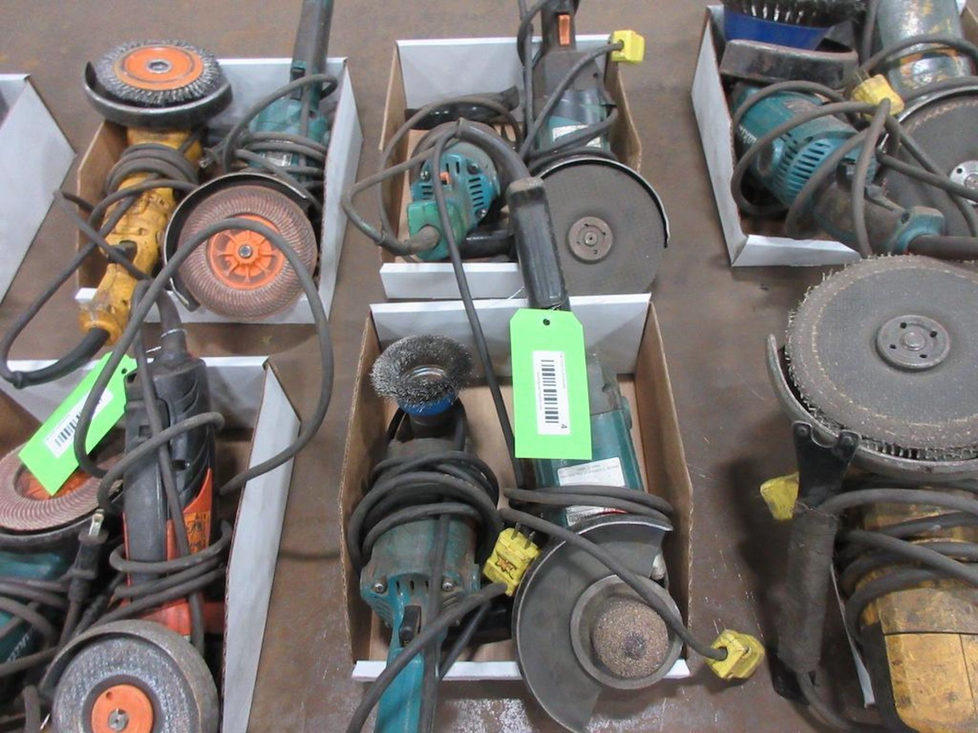 (4) ASSORTED MAKITA POWER GRINDERS