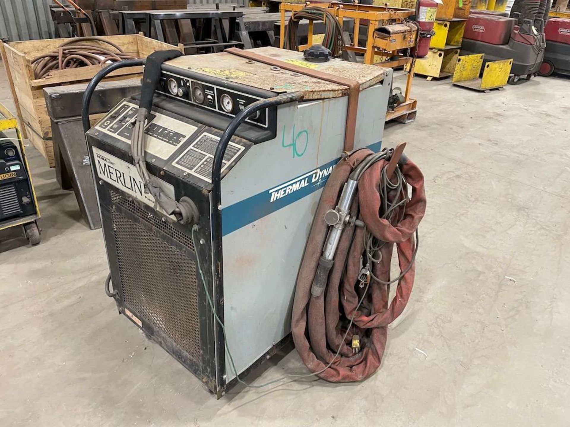 THERMAL ARC PLASMA CUTTING SYSTEM MODEL MERLIN PAK 15XC