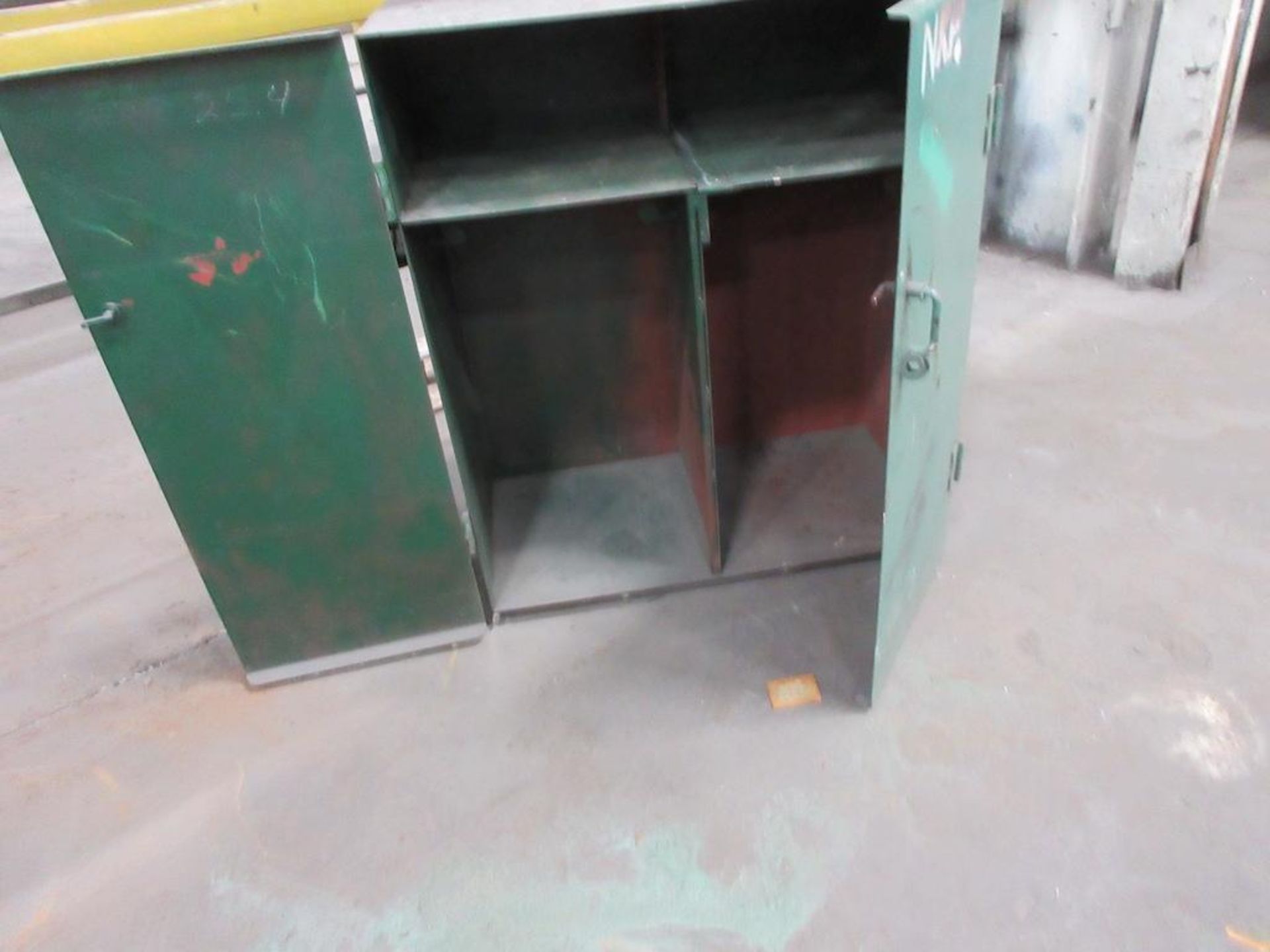 APPROX. (25) ASSORTED STEEL CABINETS WITH DOORS FACING BAY C - Image 21 of 25