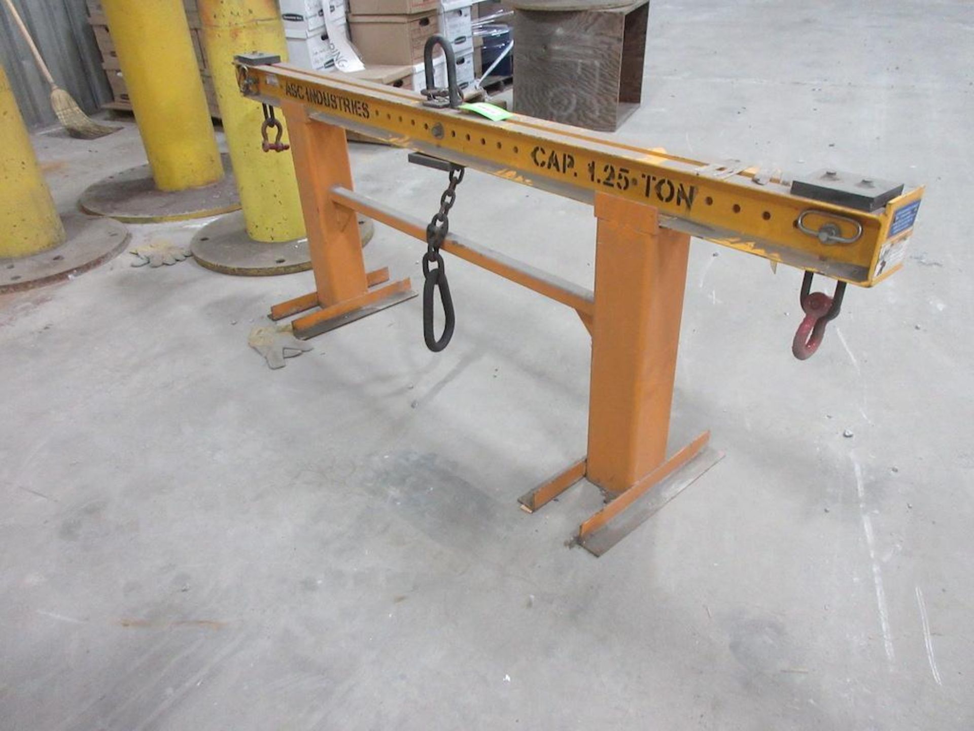 ASC INDUSTRIES 1.25 TON SPREADER BAR W STAND