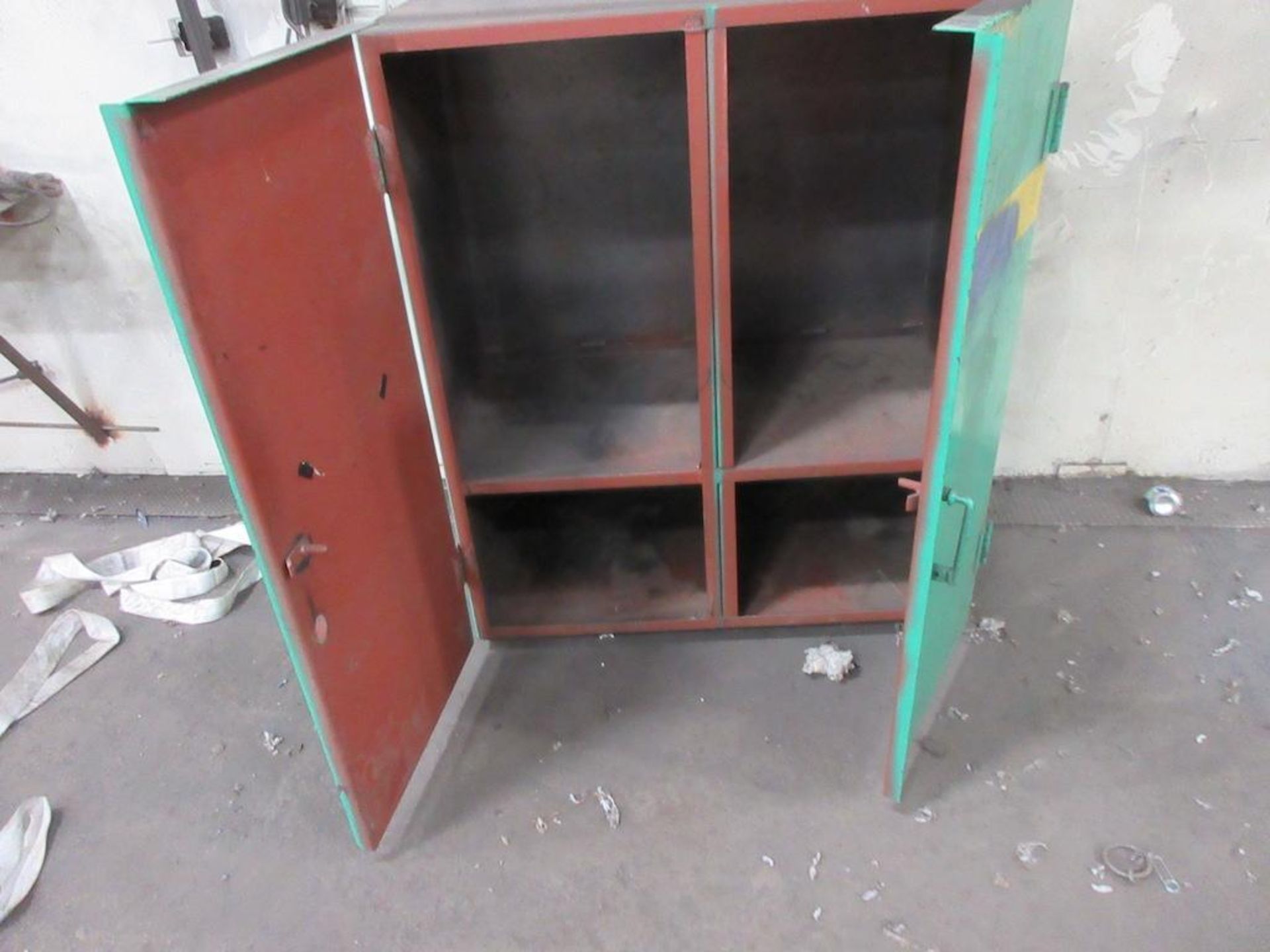 APPROX. (25) ASSORTED STEEL CABINETS WITH DOORS FACING BAY C - Image 17 of 25