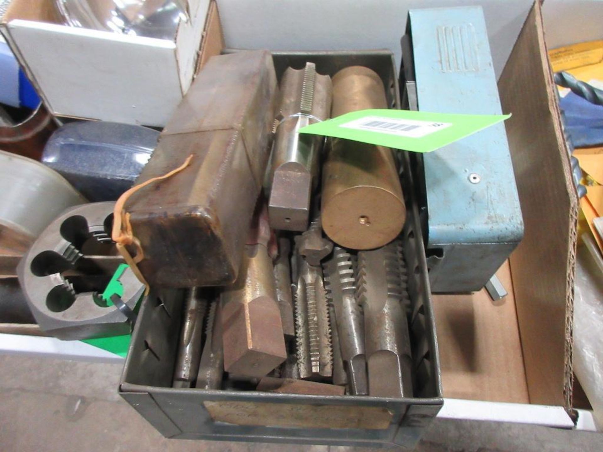 (3) BOXES ASSORTED CUTTERS, DRILLS, LIGHTS, ETC - Image 3 of 4