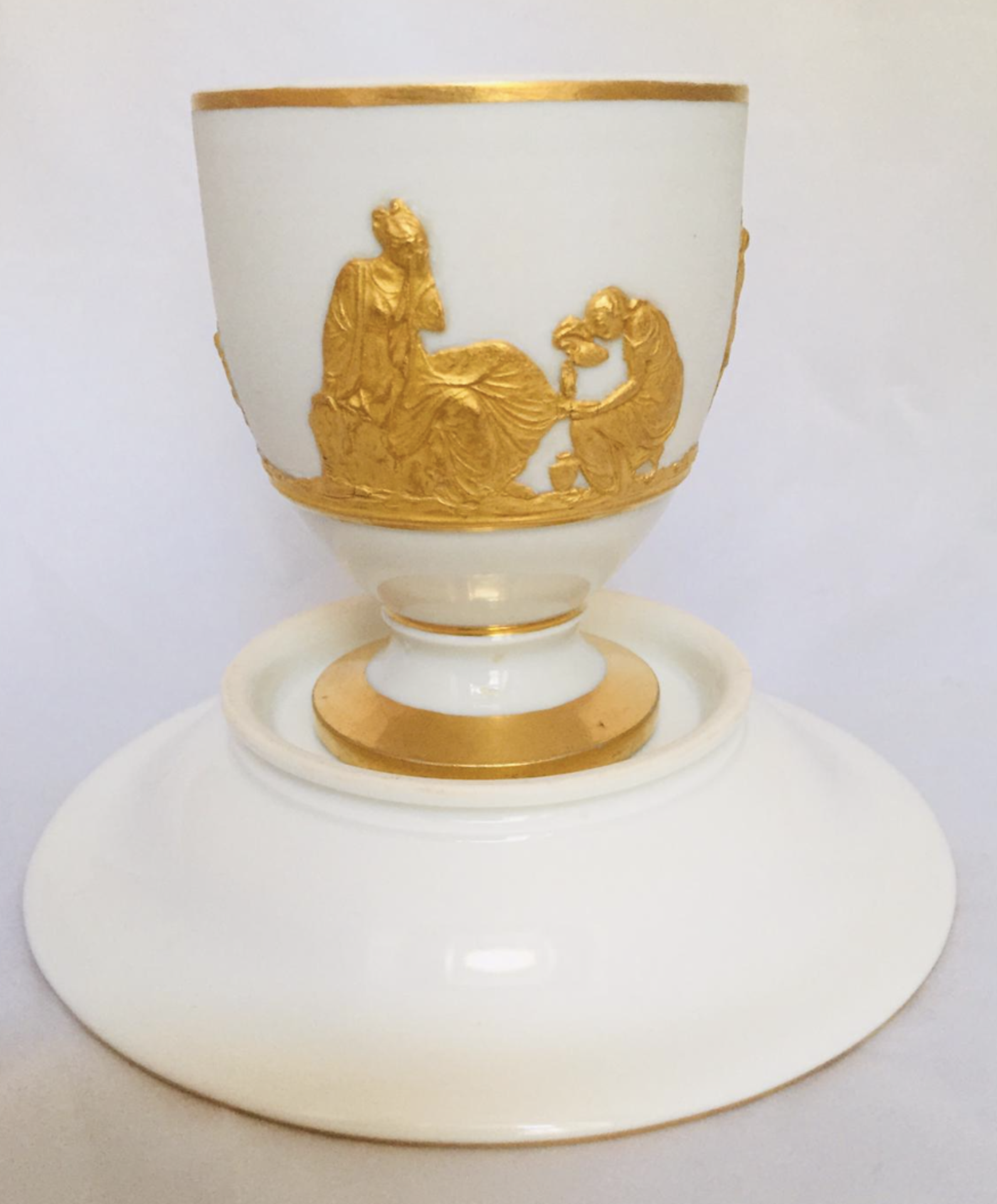 Meissen Tasse im Wedgwood Stil - Bild 2 aus 5