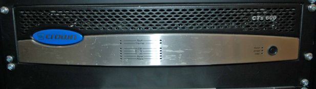 A CROWN CTS 600 Rack mounted Digital Video Amplifier