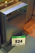 A WILLIAMS HA135SS Single Door Commercial Under Counter Refrigerator